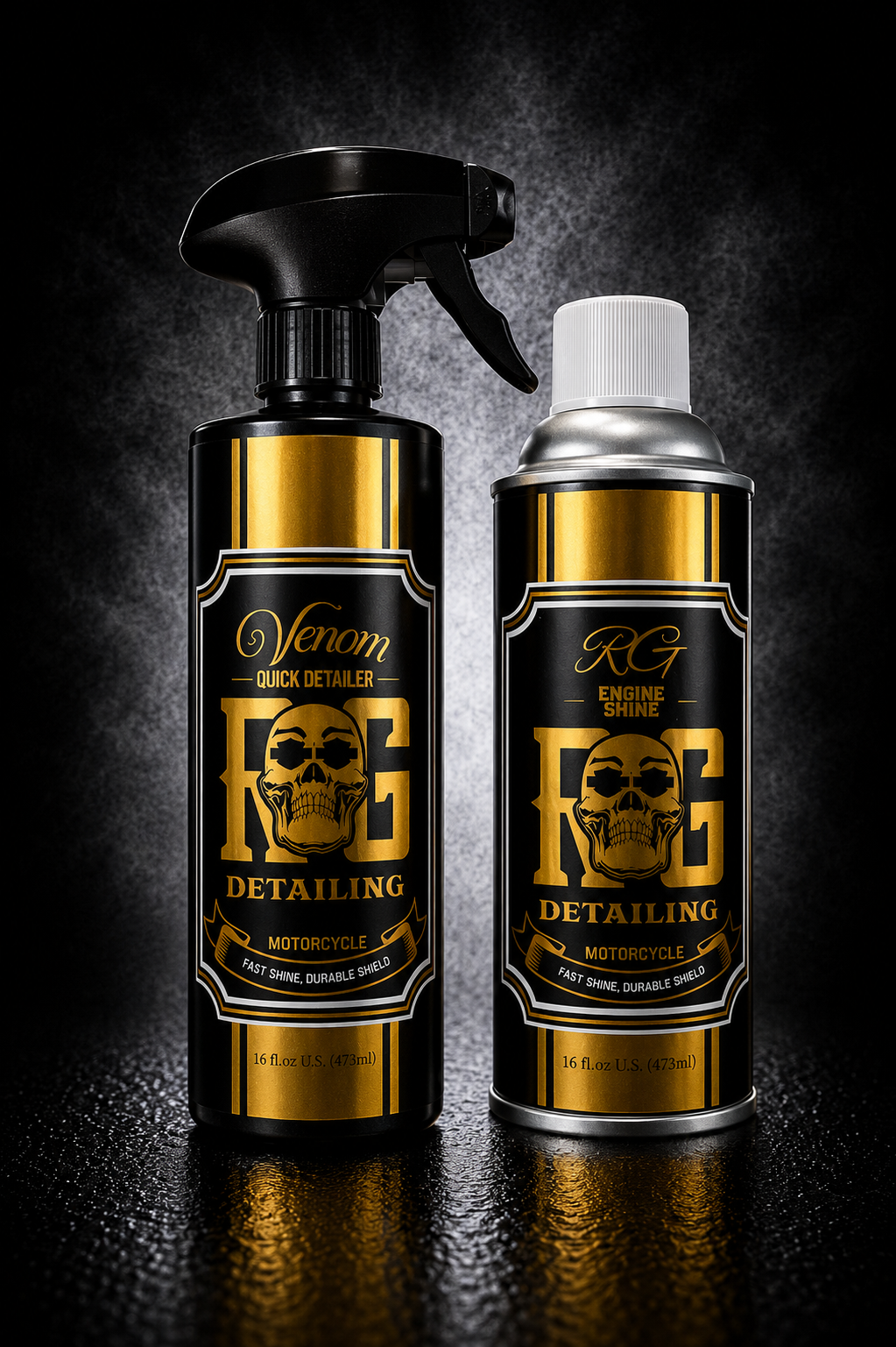 RG TRAVEL KIT ~ 1 Engine Shine + 1 VENOM Ceramic Quick Detailer.